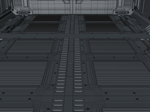 sci fi interior Modelo 3D