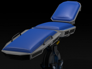 hospital bed Model 3D