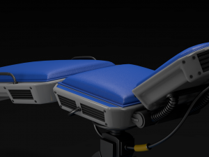 hospital bed Model 3D