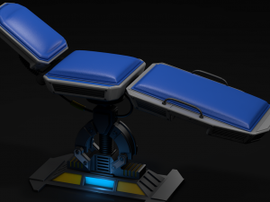 hospital bed Model 3D