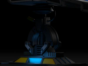 hospital bed 3D Model