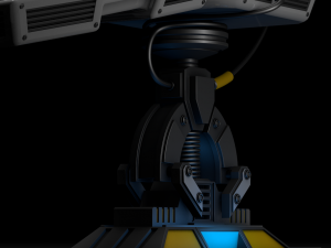 hospital bed Model 3D
