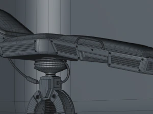 hospital bed 3D Model