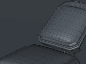 hospital bed 3D Model