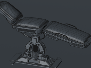 hospital bed Model 3D