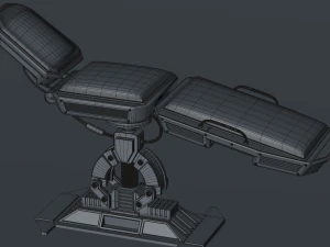 hospital bed 3D Model