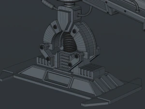 hospital bed 3D Model