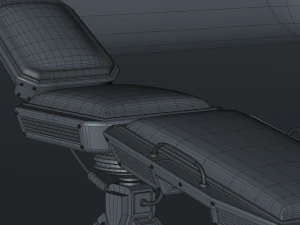 hospital bed 3D Model