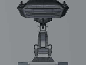 hospital bed Model 3D