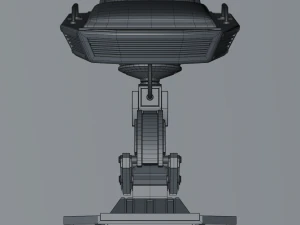 hospital bed 3D Model