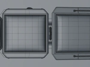 hospital bed 3D Model