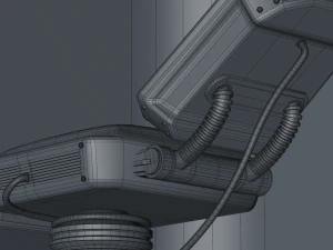 hospital bed 3D Model