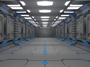 sci fi interior Modelo 3D