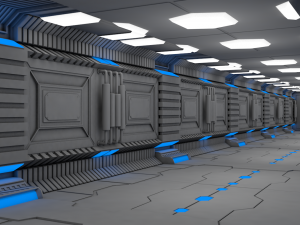 sci fi interior 3D Model