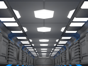 sci fi interior 3D Model