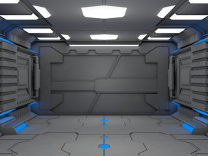 sci fi interior 3D Model