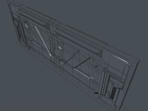 sci fi door 3D Model