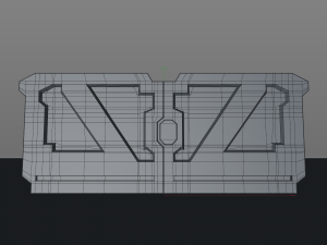 sci fi door 3D Model