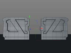 sci fi door 3D Model