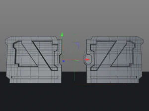 sci fi door 3D Model