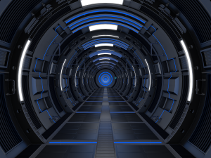 sci fi corridor 3D Model
