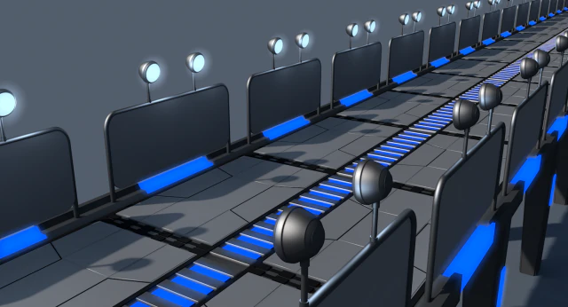 ponte de ficção científica Modelo 3D .c4d .max .obj .3ds .fbx .stl .blend