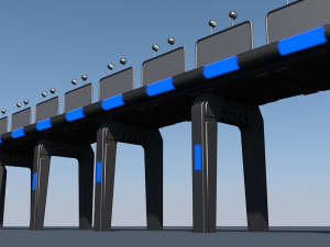 sci fi bridge 3Dモデル