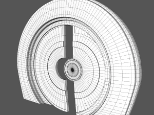 sci fi corridor 3D Model