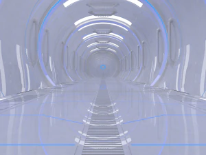 sci fi corridor 3D Model