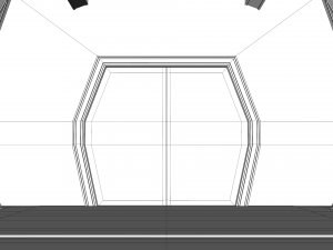 sci fi corridor 3D 모델