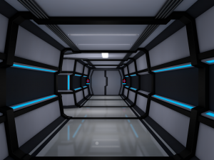 sci fi interior 3D Model