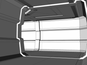 sci fi interior 3D Model