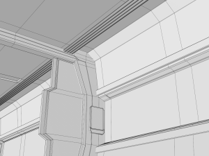 sci fi interior 3D Model