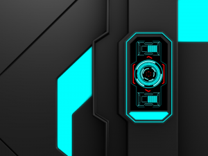 sci fi door 3D Model