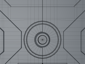 sci fi door 3D Model