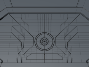 sci fi door 3D Model