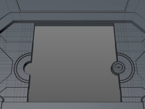 sci fi door 3D Model