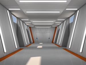 sci fi interior 3D Model