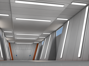 sci fi interior 3Dモデル