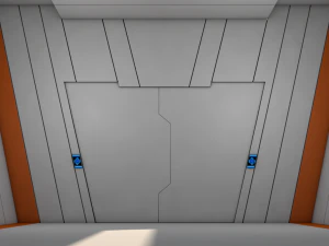 wnętrze science-fiction Model 3D