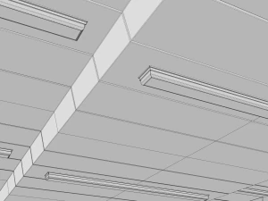 wnętrze science-fiction Model 3D