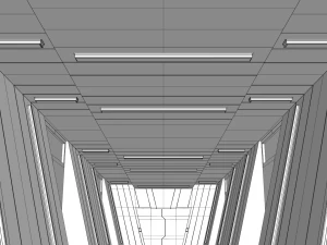 wnętrze science-fiction Model 3D