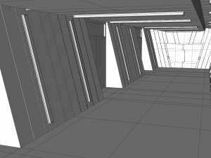 sci fi interior 3Dモデル