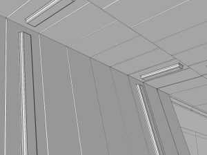 wnętrze science-fiction Model 3D