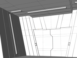 wnętrze science-fiction Model 3D