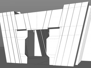 wnętrze science-fiction Model 3D