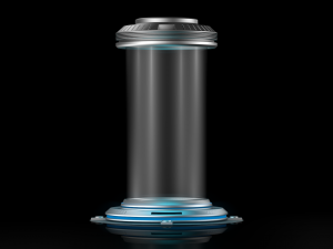 Sci Fi Liquid Cylinder Modelo 3D