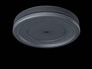Sci Fi Liquid Cylinder 3D Model