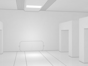 Sci Fi Warehouse 3D Model