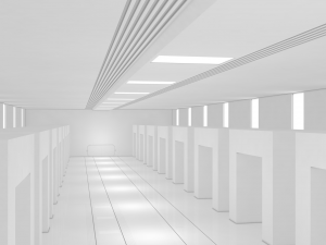Sci Fi Warehouse 3D Model